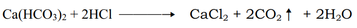 (ca(hco3)2+2hcl)