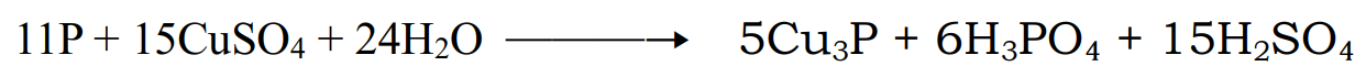 (11p+15cuso4+24h2o)
