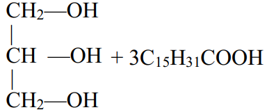 ch-oh+3ch15h31cooh