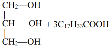 ch-oh+3ch17h33cooh