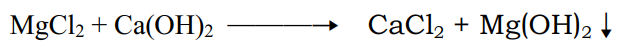 (mgcl2+ca(oh)2)