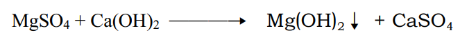 (mgso4+ca(oh)2)
