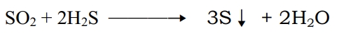 (so2+2h2s)