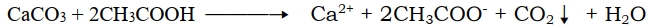 caco3+2ch3cooh