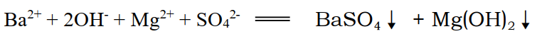 ba2++2oh-+mg2++so42-